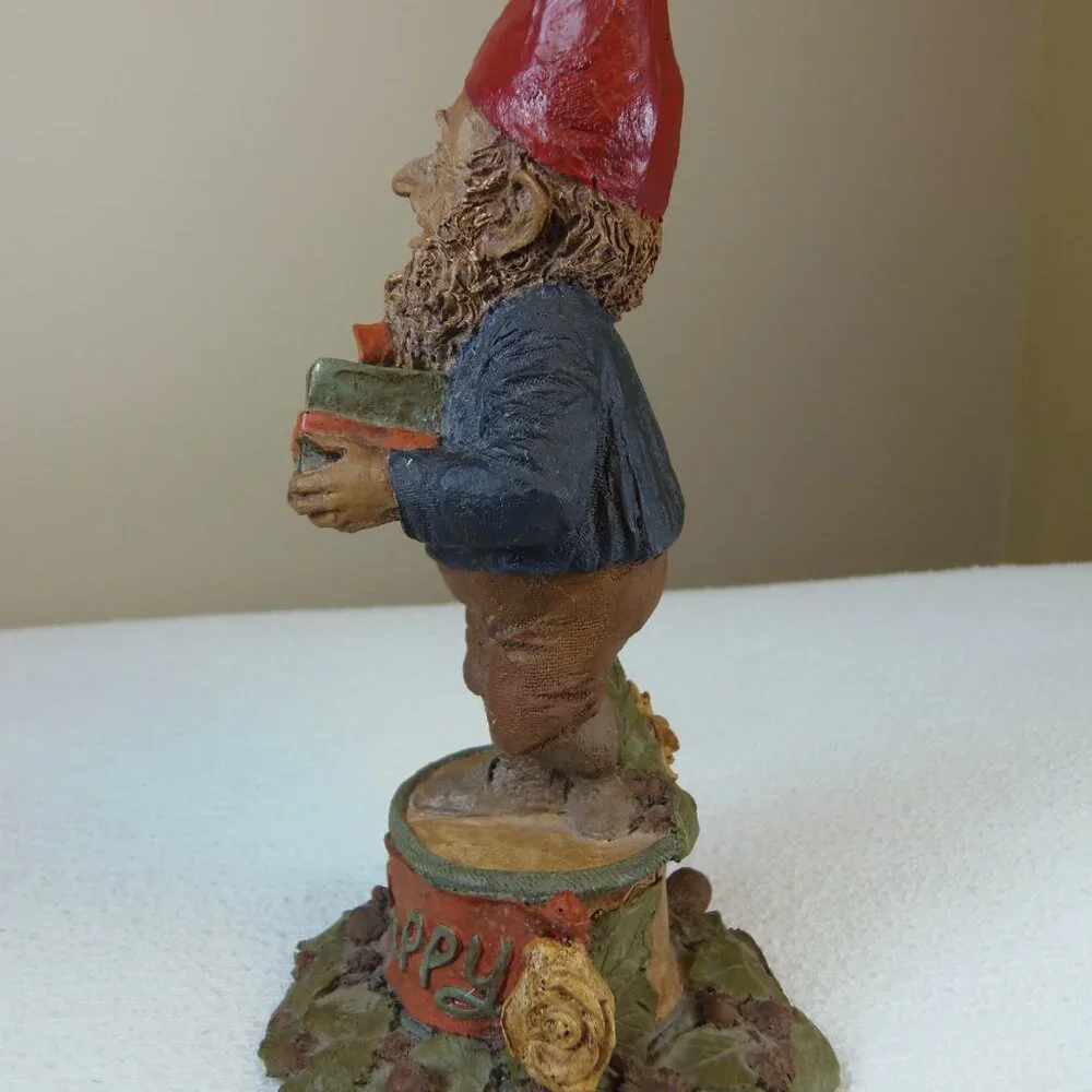 Vintage 1984‎ Tom Clark Gnome Happy Figurine Present Whimsy Fairy Fantasy World